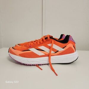 Adidas Adizero SL Men Running Shoes Size 12 Orange/White Lightweight Performance